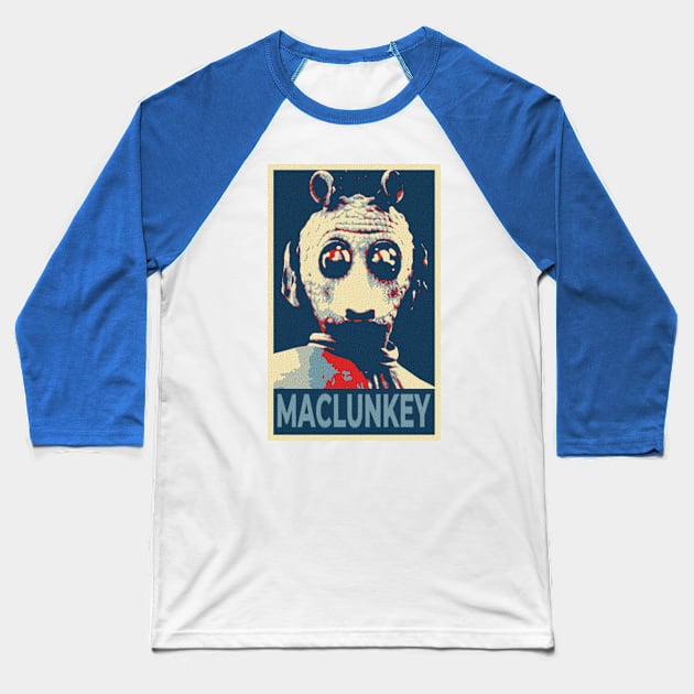 MACLUNKEY! Baseball T-Shirt by smallbrushes